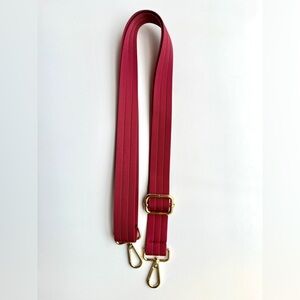 Burgundy, Deep Red Adjustable Crossbody Strap for Bags, New, Never Used